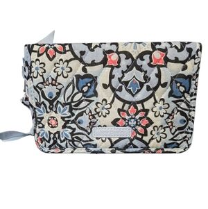 Vera Bradley RFID  Wristlet Crossbody Lisbon Medallion Cool pattern